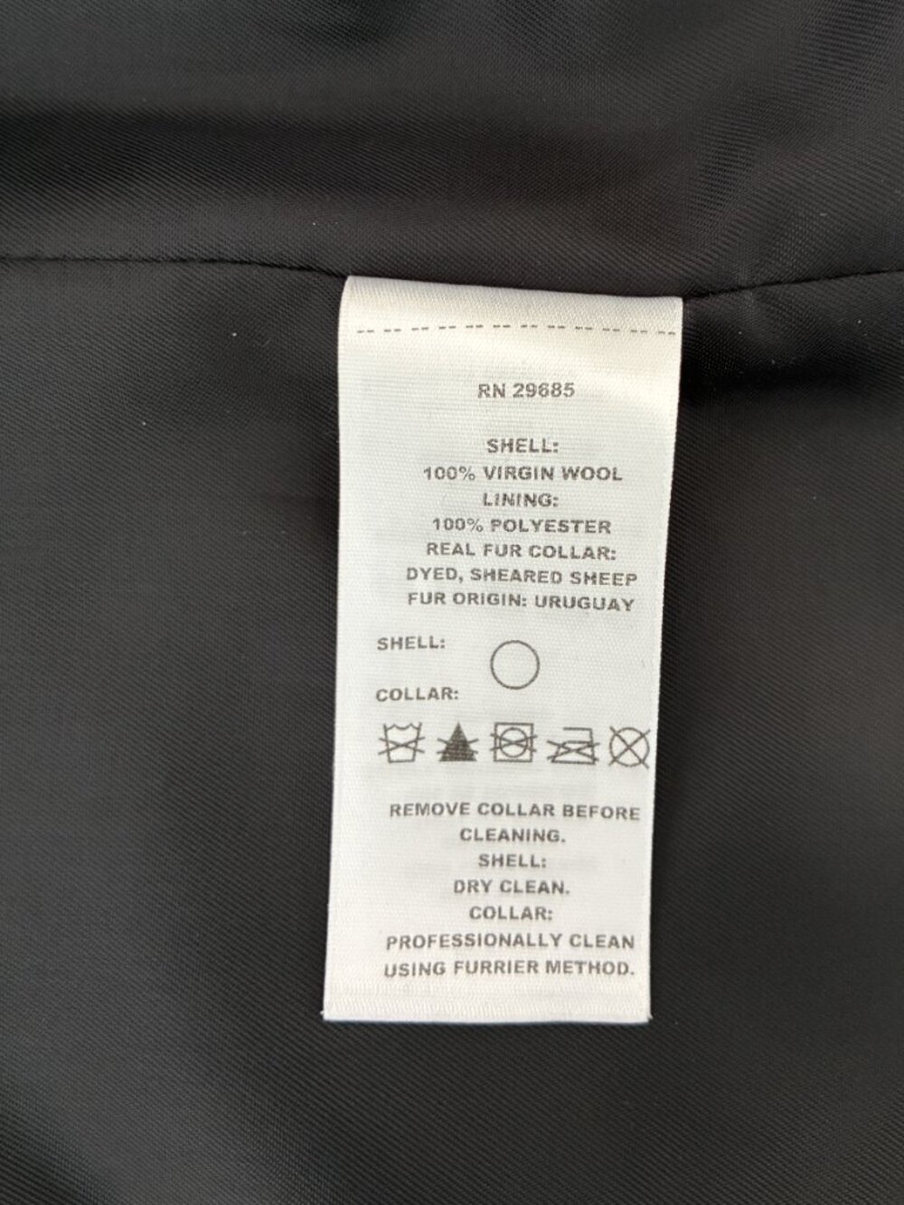 Men's Pendleton Silverton Wool Diamond Peak Coat - XL - Picture 8 of 14